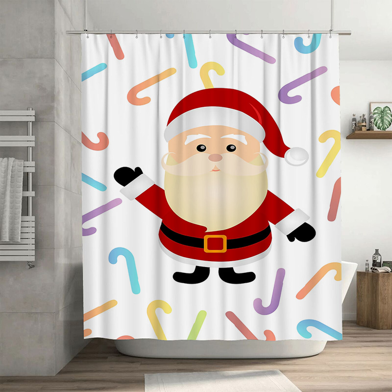 Home Xmas Decor Ideas - Tuniu Cute Santa Claus Christmas Shower