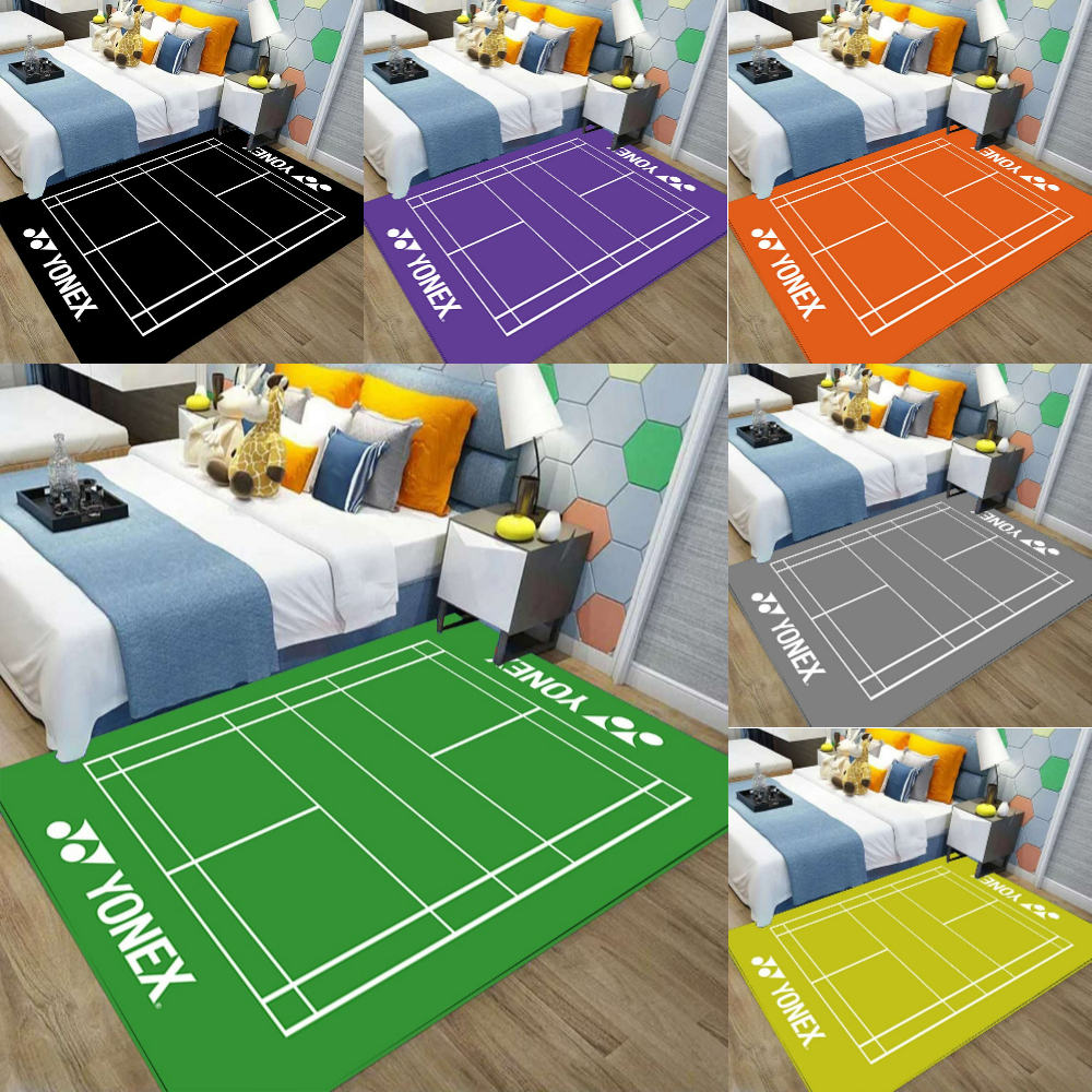 Home Decor Retailers - 1pcs Multi-color Badminton Sports Carpet Bedside