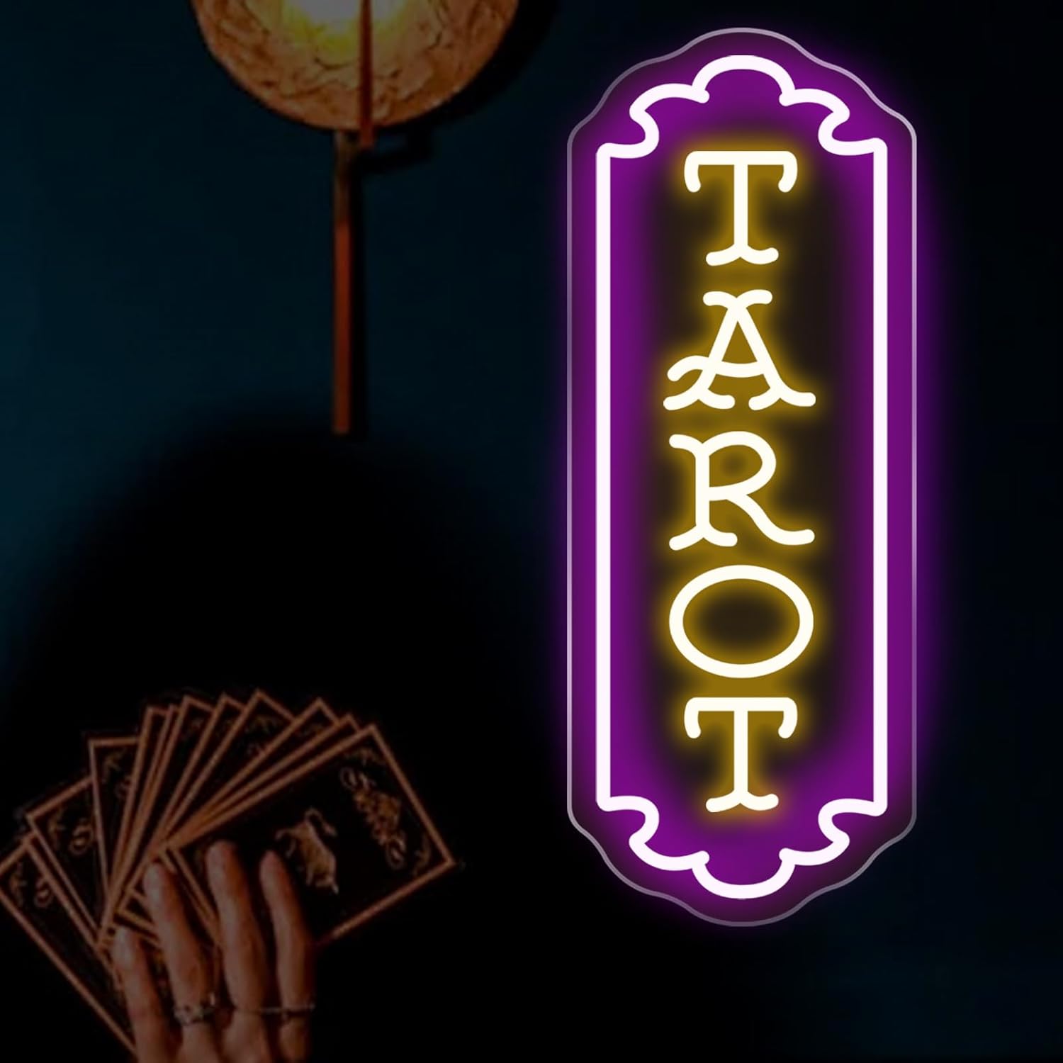 Home Decor Light - Tarot Neon Sign USB Powered Mystical