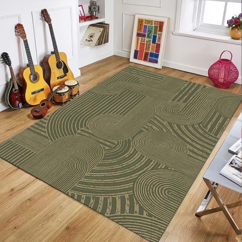 Home Decor Retailers - Modern Boho Geometric Arch Striped Area