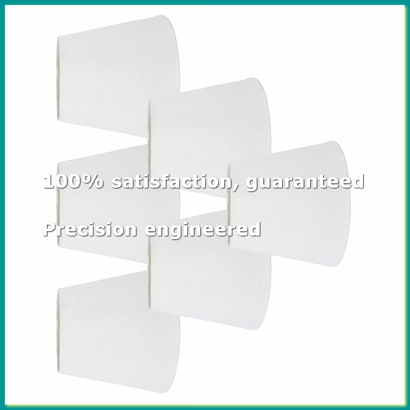 Home Decor In - Set of 6 White Fabric Cloth