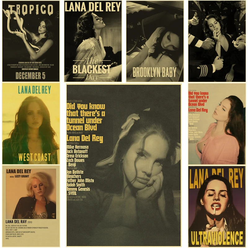 Home Decor Scrap - Lizzy Grant Lana Del Rey Posters