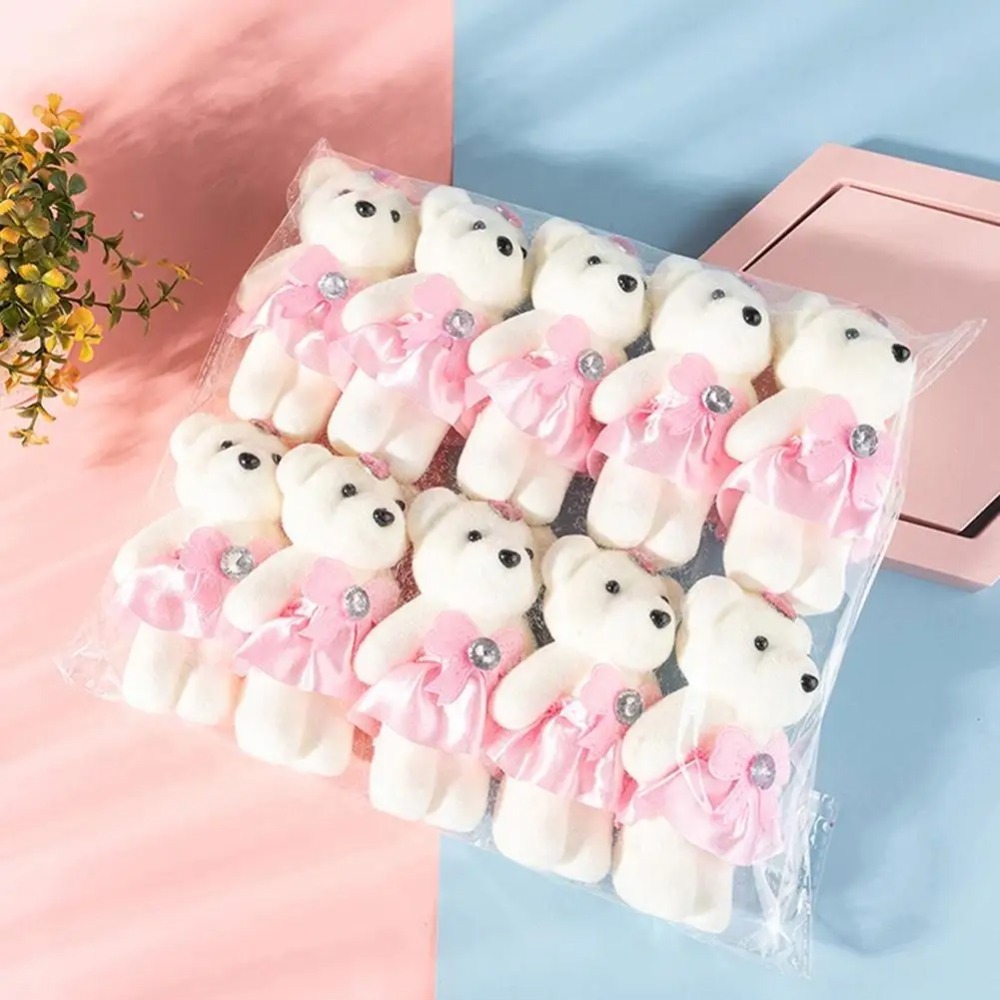 Home Decor Unique Items - 10pcs Bouquet Bear Ice Cream Diamond