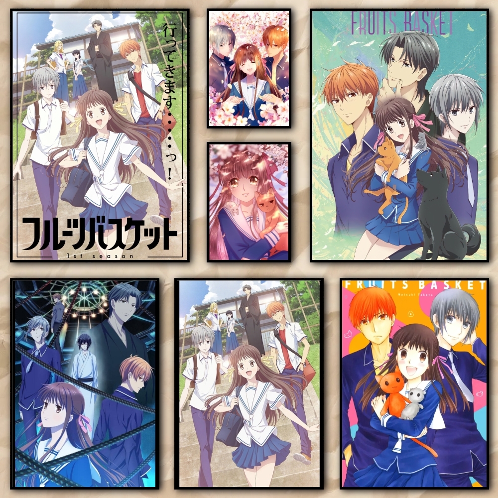 Abstract Oil Painting - Anime Fruits Basket Painting Calligraphy HD