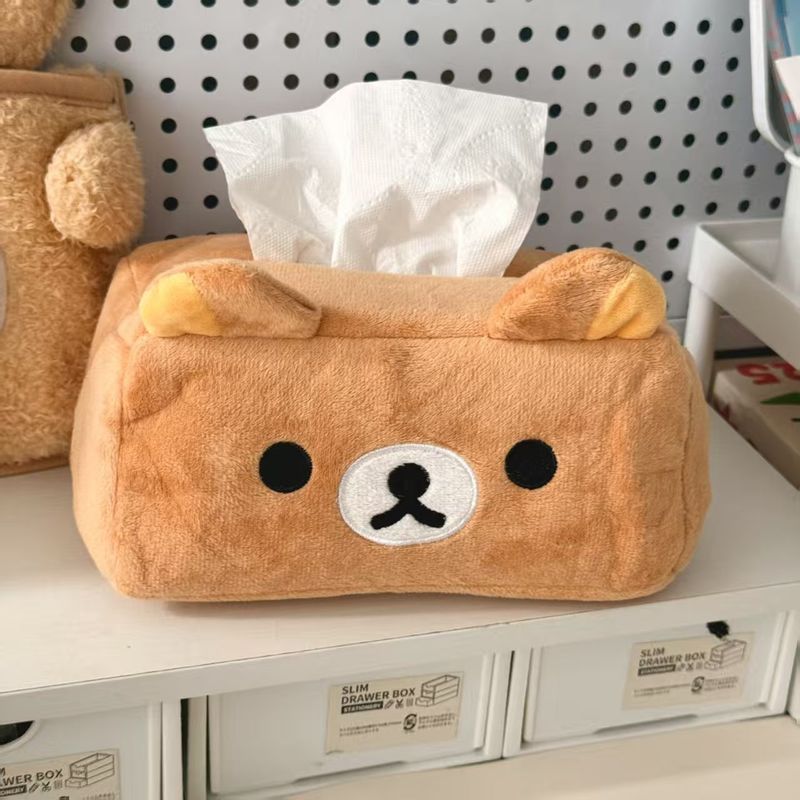 Home Decor Scrap - Cartoon Cute Rilakkuma Bear Plush Tissue