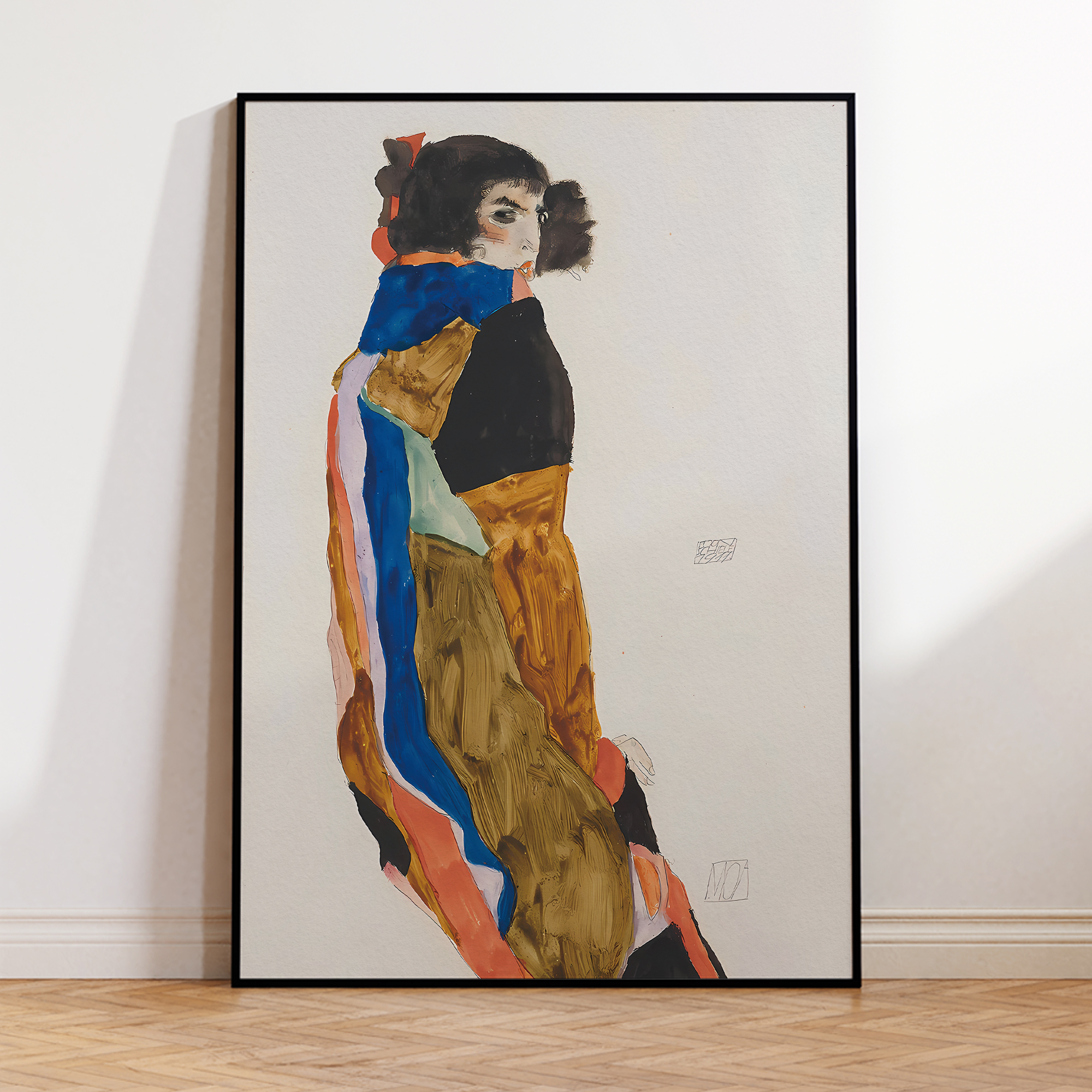 Modern Abstract Egon Schiele M - Home Decor On Wall avis et prix