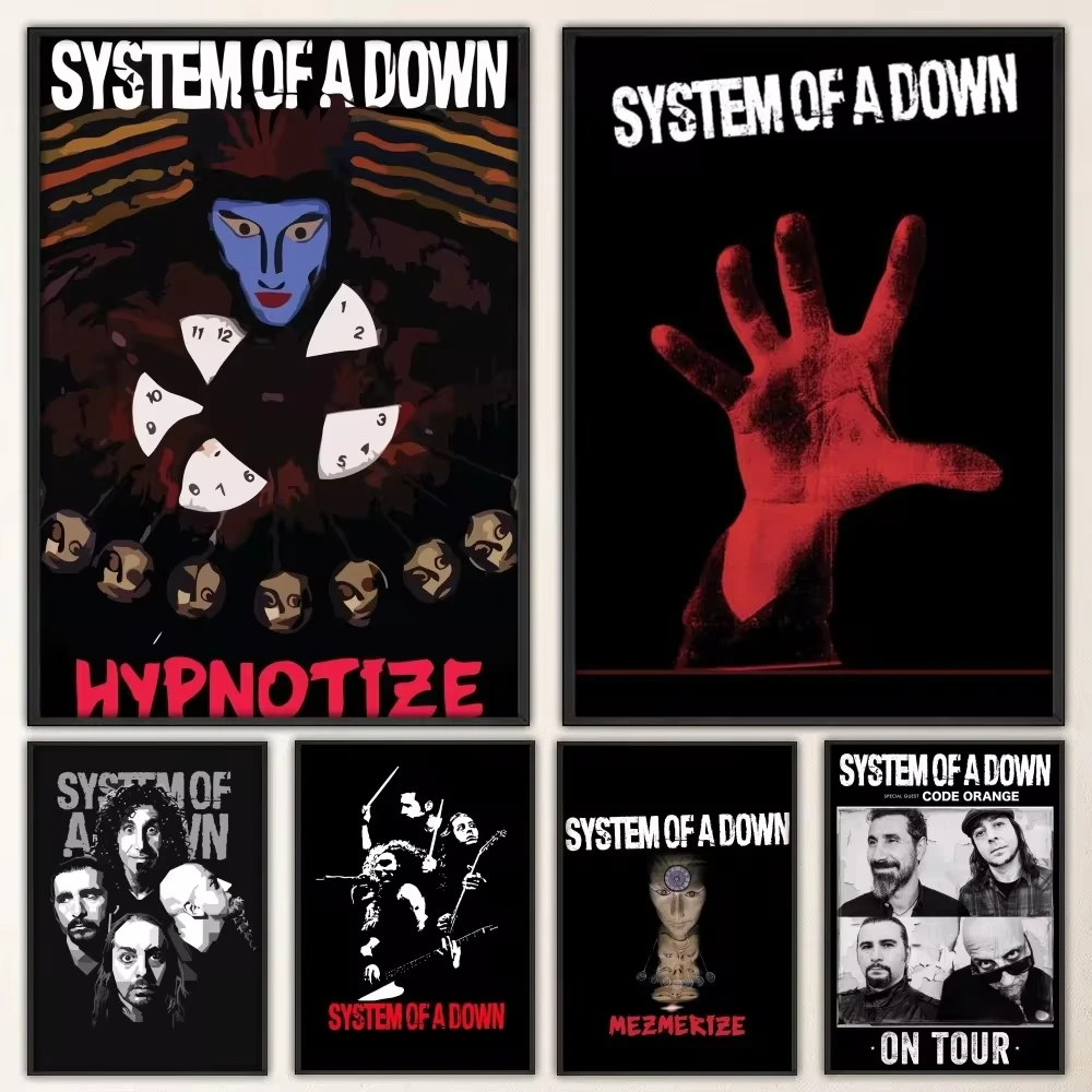 System of a Down Band Poster P - Abstract Oil Painting avis et prix
