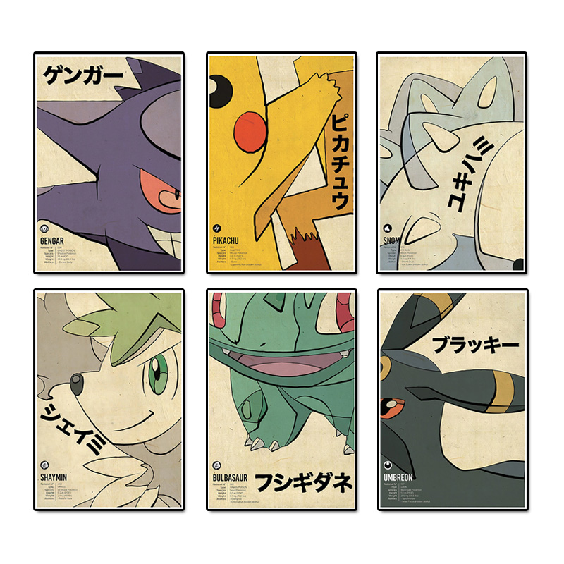 Vintage Pokemon Anime Figure C - Home Decor Scrap avis et prix