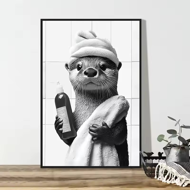 Animal Bathroom Toilet Paper C - Home Decor Scrap avis et prix