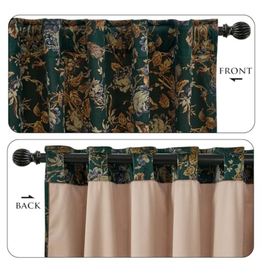 Velvet Curtains Print Curtains - Home Decor Curtains avis et prix