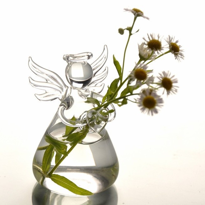 Transparent Angel Hydroponic V - Glass Vase Nordic avis et prix