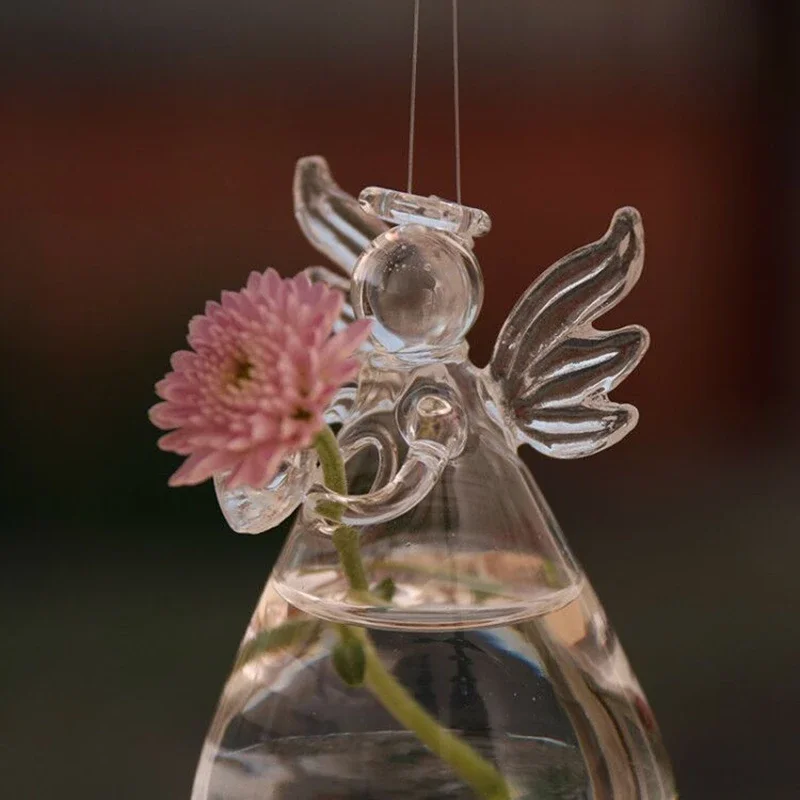 Transparent Angel Hydroponic V - Glass Vase Nordic avis et prix