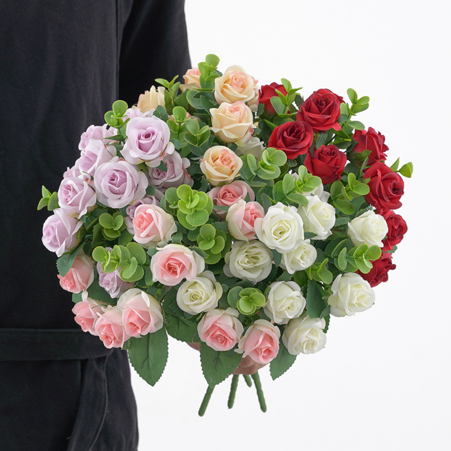 1/3pcs Artificial Flowers Vase - Home Decor Ai avis et prix