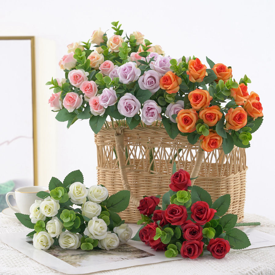 1/3pcs Artificial Flowers Vase - Home Decor Ai avis et prix