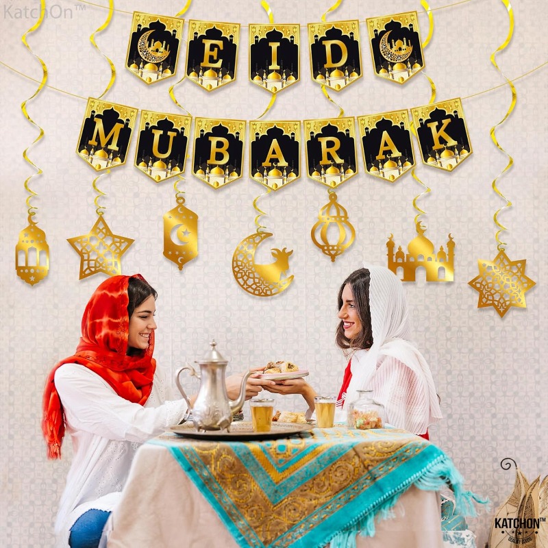 2026 Eid Mubarak Paper Garland - Home Decor Scrap avis et prix