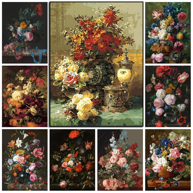 Europe Classical Vintage Flowe - Glass Vase Nordic avis et prix