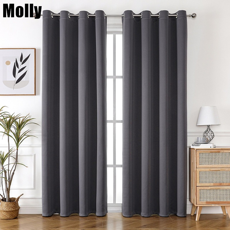 One Pane Light-Blocking Solid  - Home Decor Curtains avis et prix