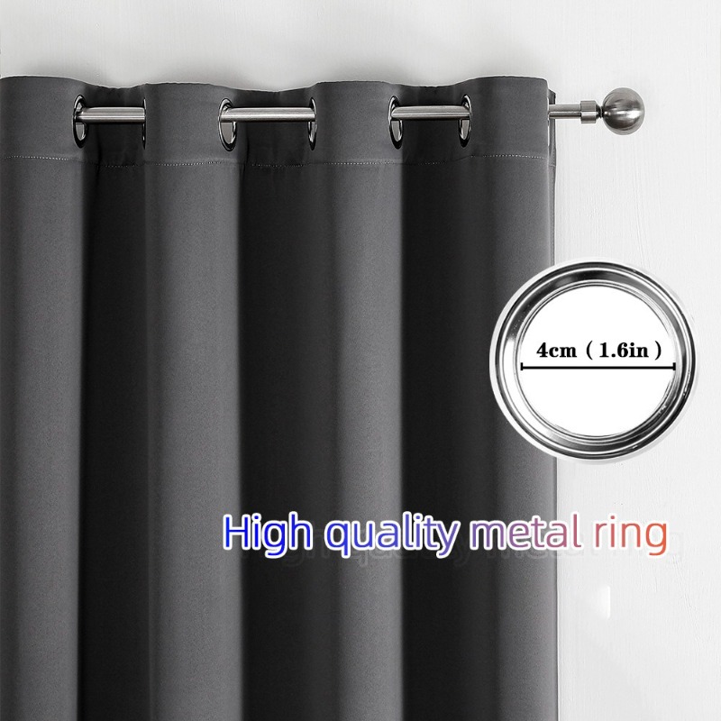One Pane Light-Blocking Solid  - Home Decor Curtains avis et prix