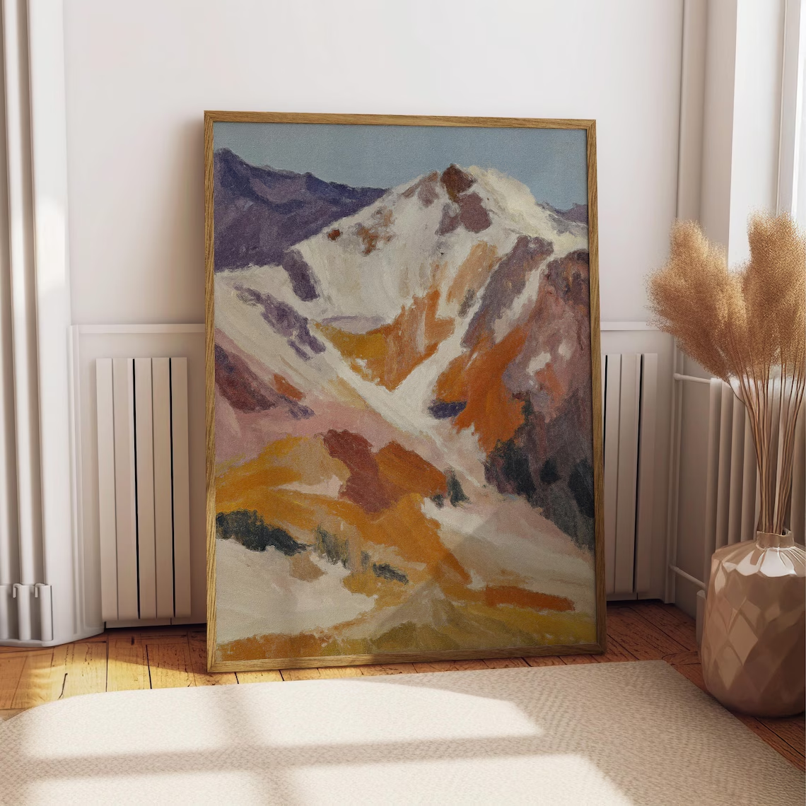 Abstract Mountain Landscape Ar - Abstract Oil Painting avis et prix