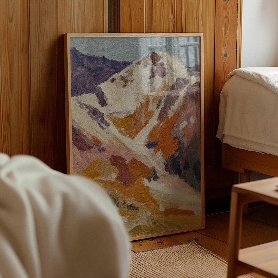 Abstract Mountain Landscape Ar - Abstract Oil Painting avis et prix