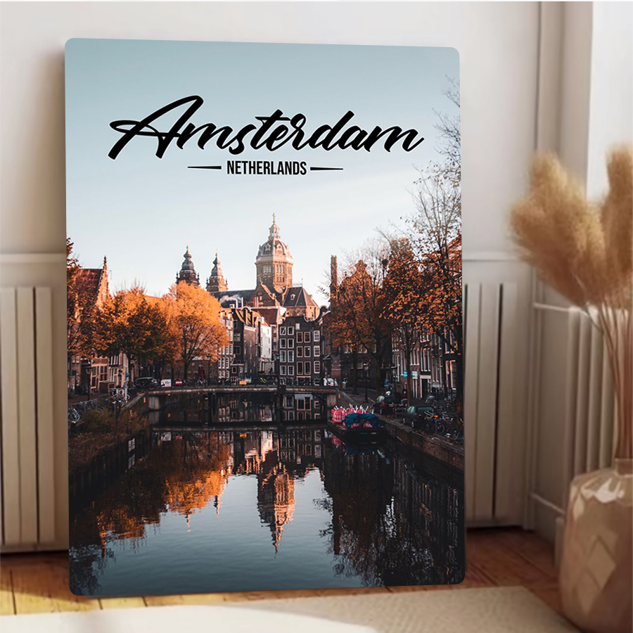 Amsterdam Netherlands Cityscap - Home Decor Netherlands avis et prix