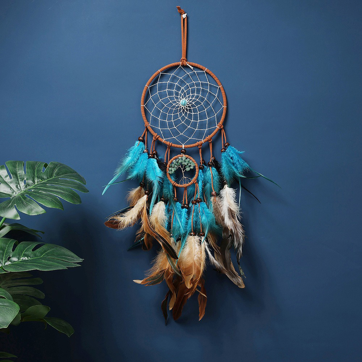 Handmade Feather Dream Catcher - Boho Wind Chimes avis et prix