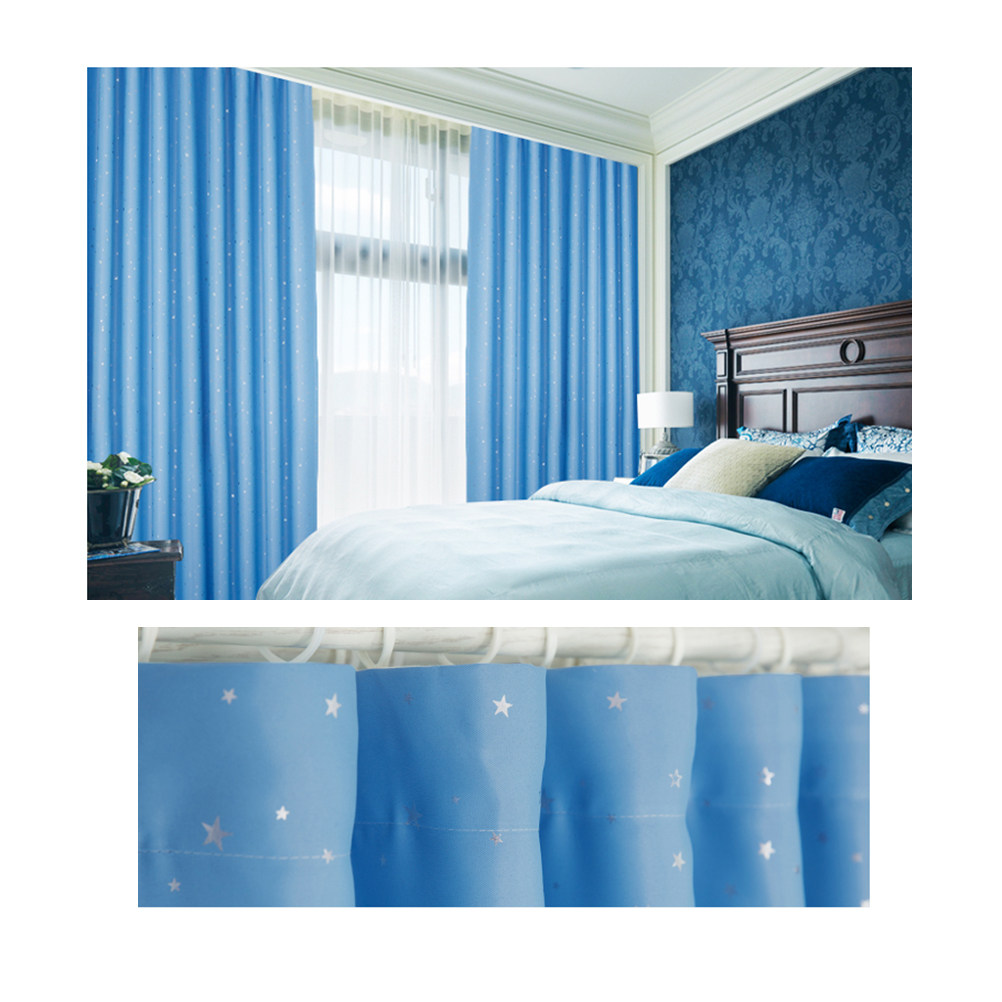 100x250cm Sky Blue Blackout Wi - Home Decor Curtains avis et prix