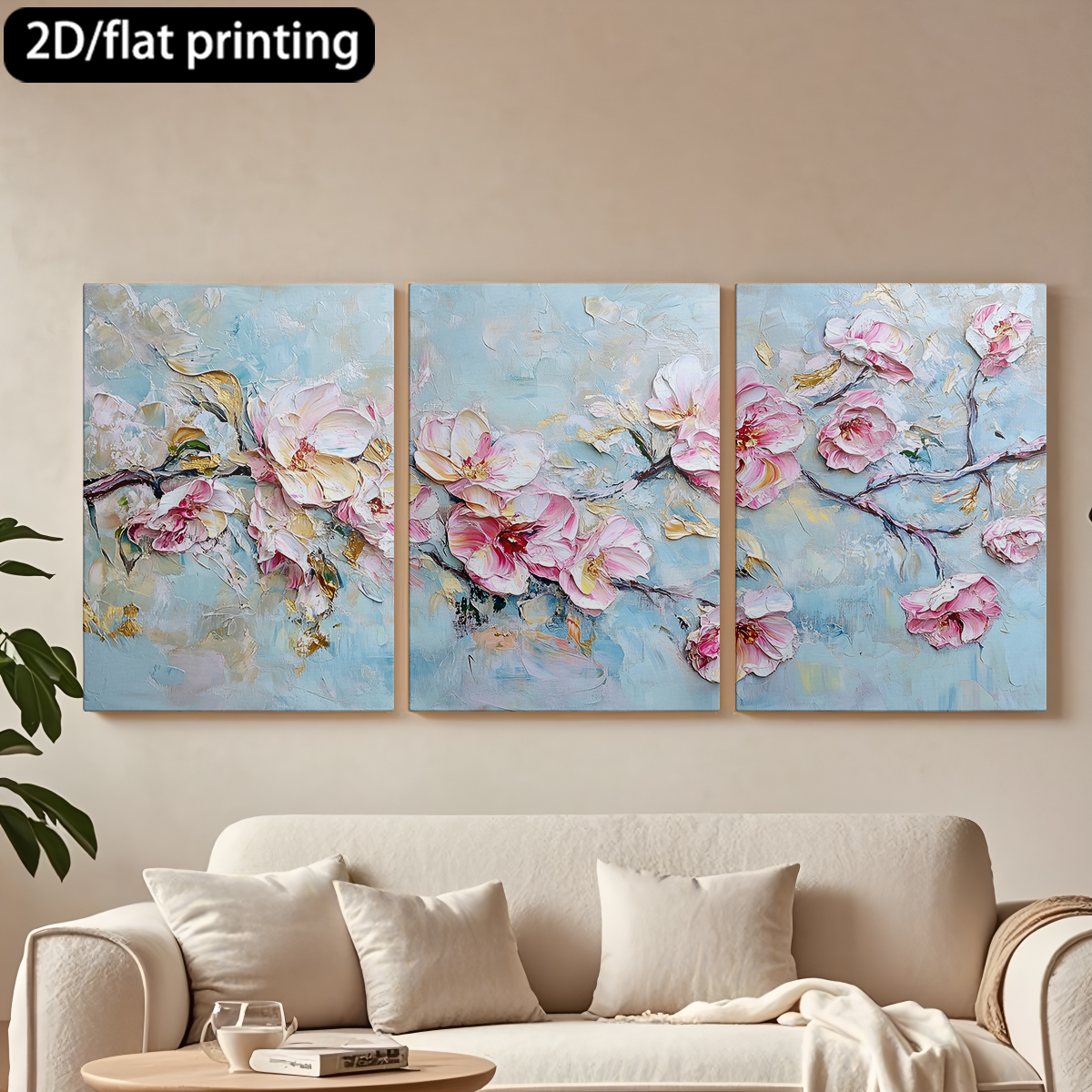 3pc wooden frame canvas decora - Abstract Oil Painting avis et prix