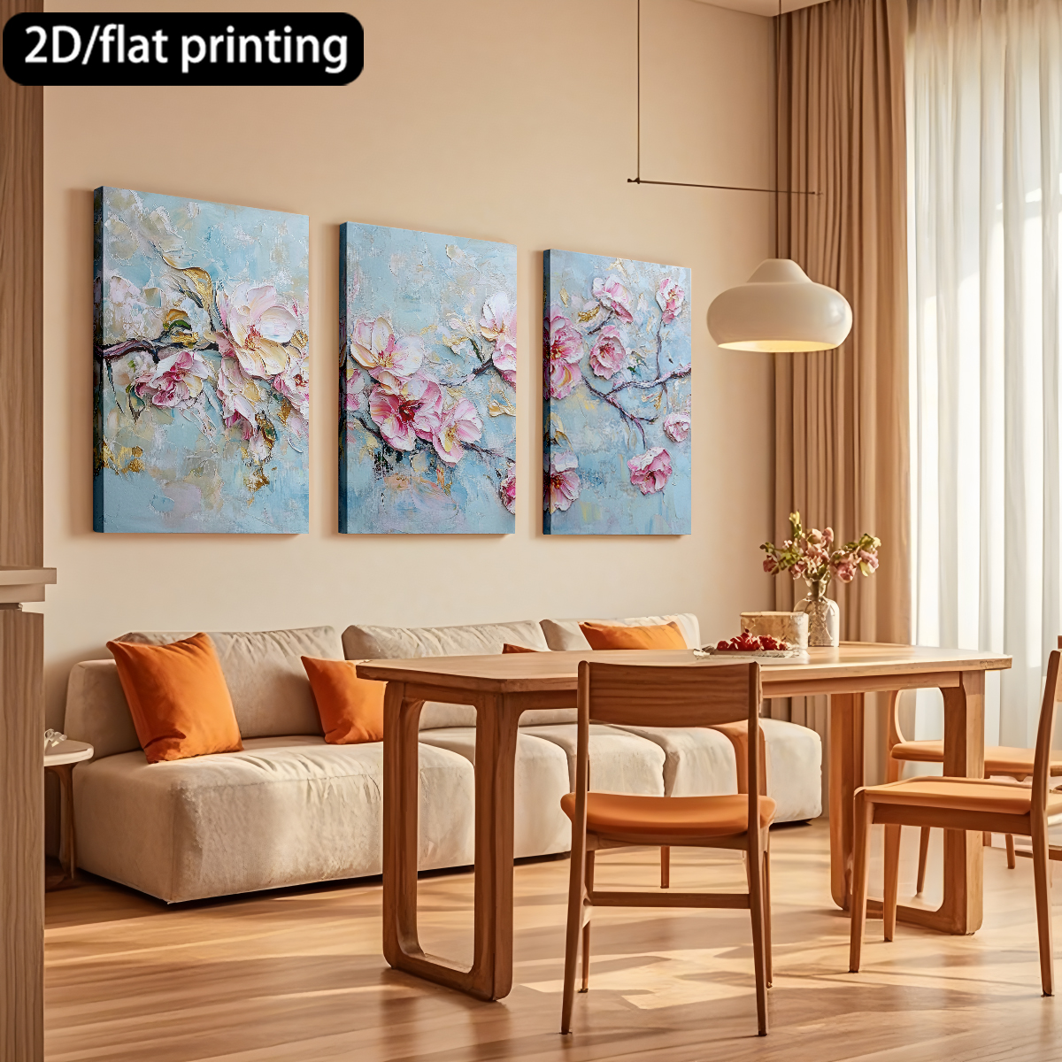 3pc wooden frame canvas decora - Abstract Oil Painting avis et prix