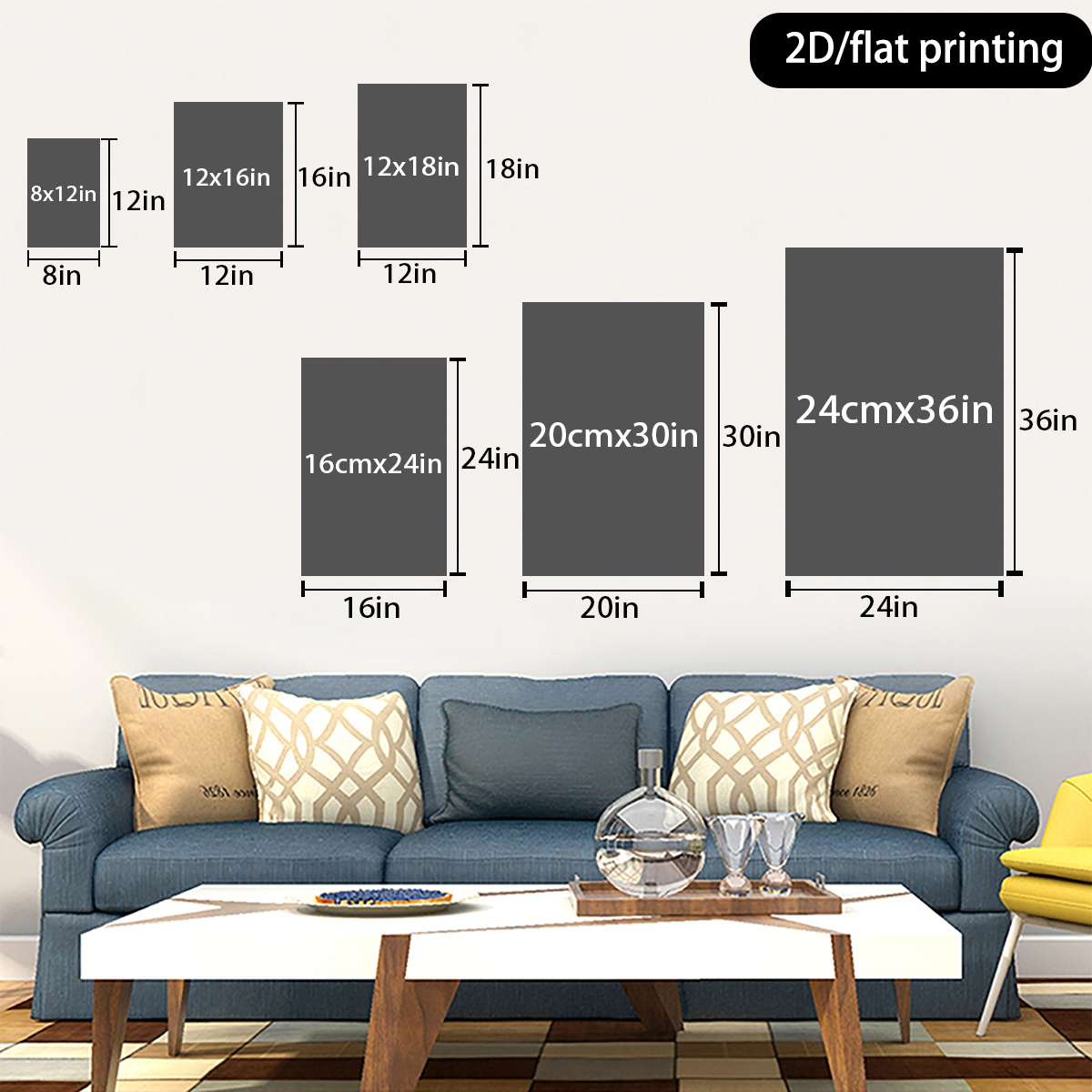 3pc wooden frame canvas decora - Abstract Oil Painting avis et prix
