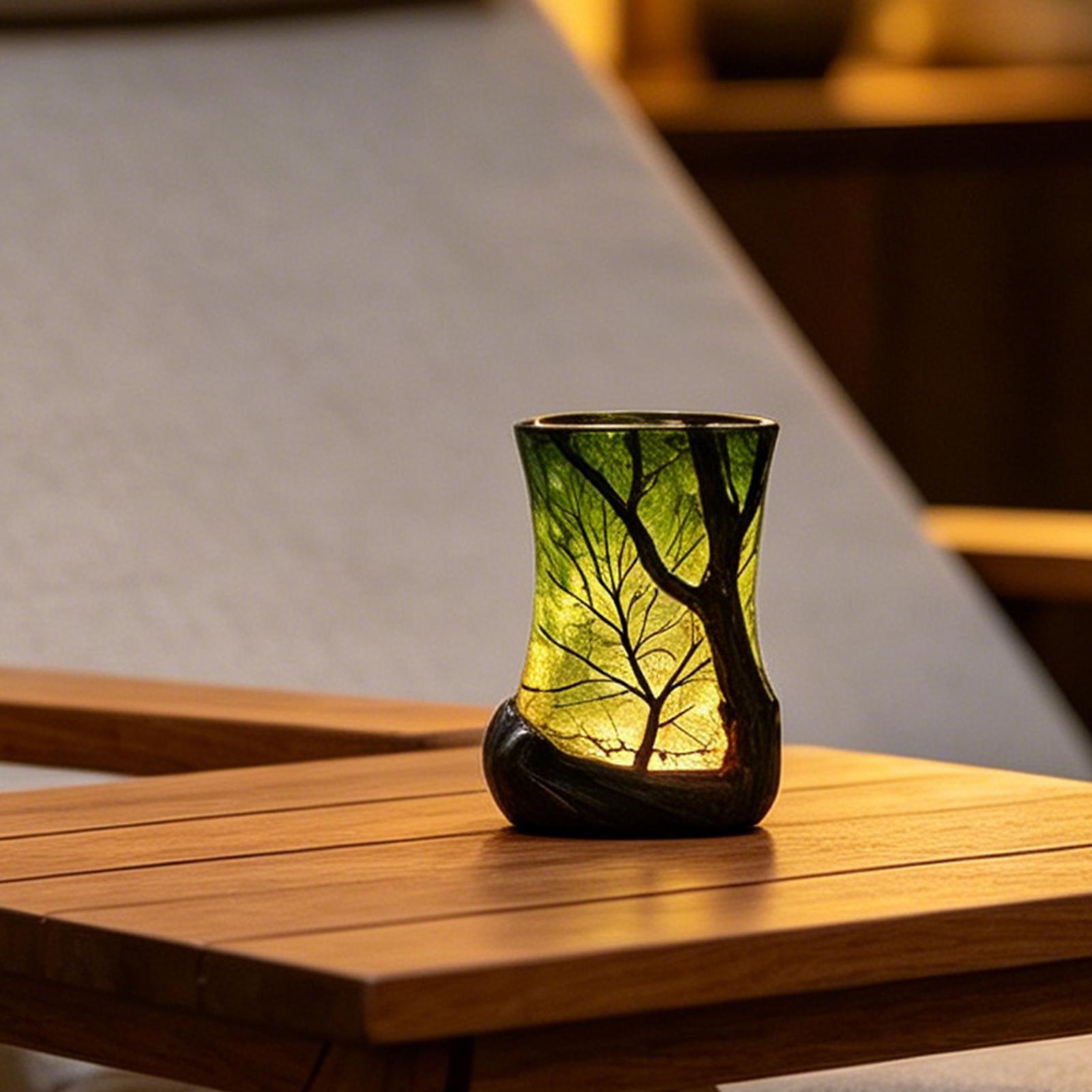 Bedside Table Lamp Forest Nigh - Home Decor Light avis et prix