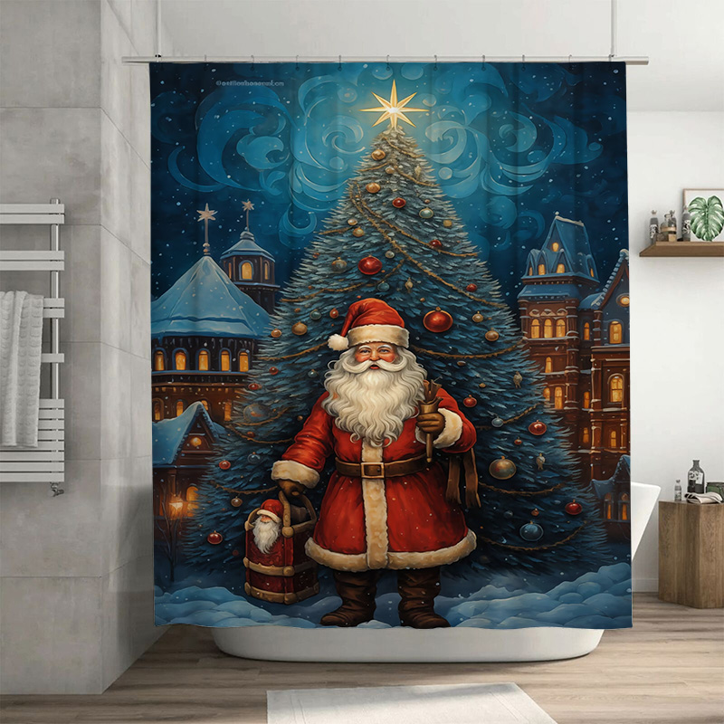 Tuniu Festive Santa Claus Bath - Home Xmas Decor Ideas avis et prix