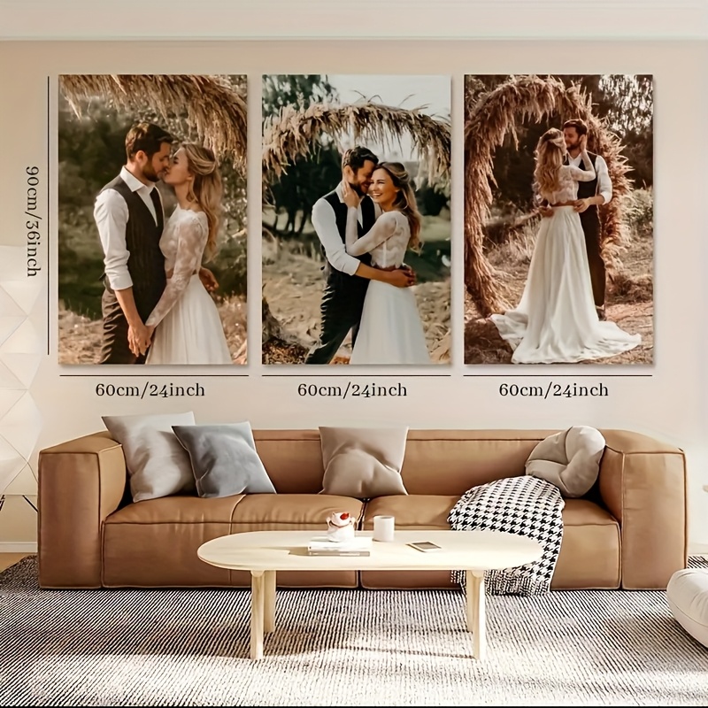 3pcs Customized Canvas Print - - Home Decor In avis et prix