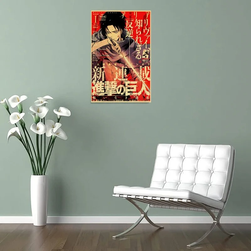 Vintage Anime Movie Kraft Pape - Home Decor Scrap avis et prix