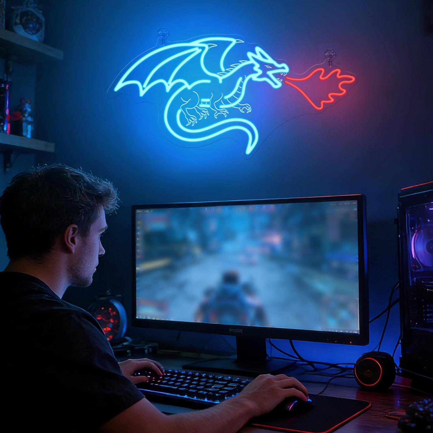 Dragon Neon Sign LED Dimmable  - Home Decor Light avis et prix