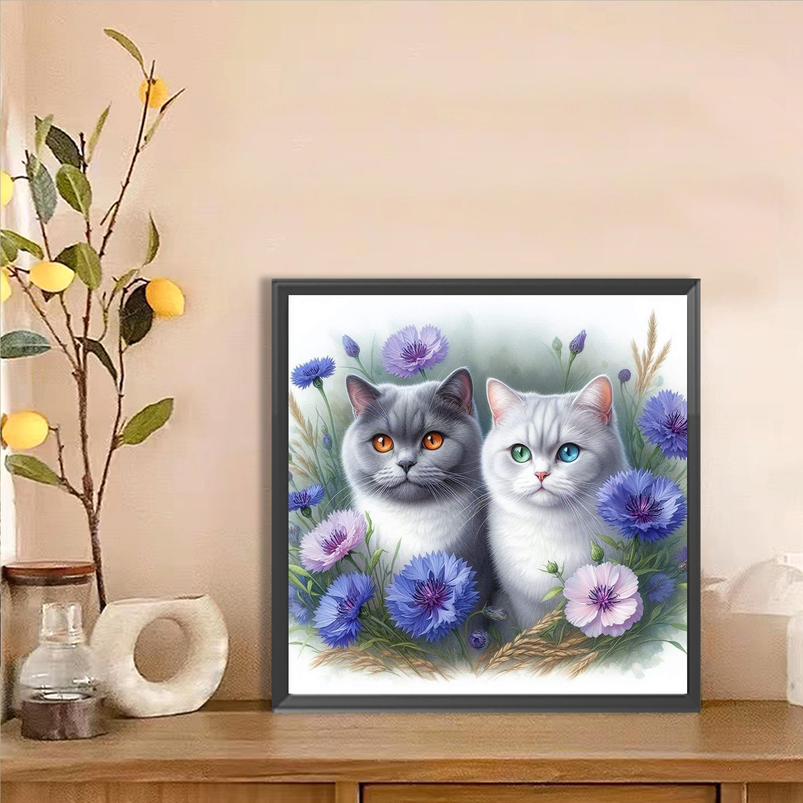 Cat Full DIY 5D Round Drill Di - Home Decor Diy Ideas avis et prix