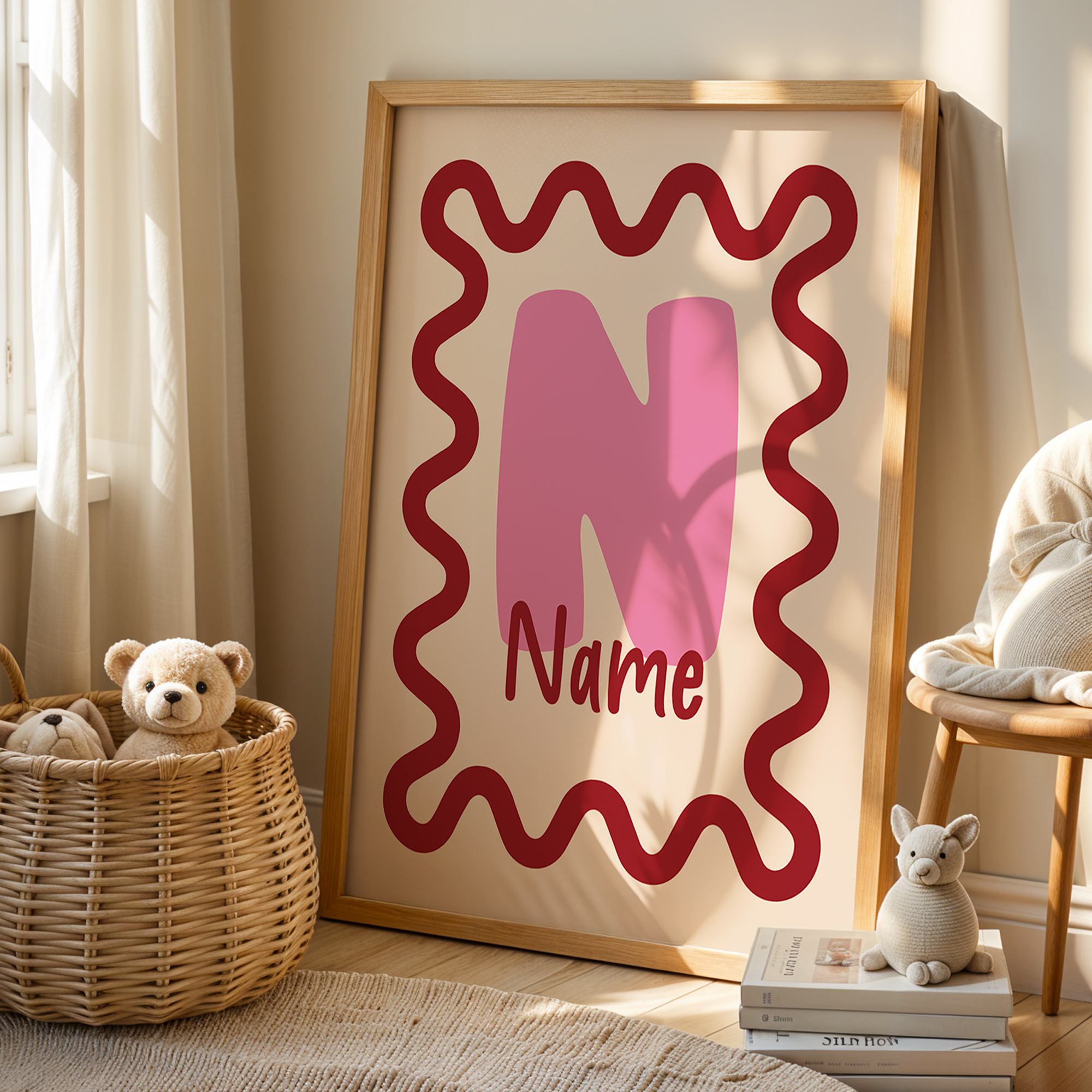 Personalized Custom Name Carto - Home Decor On Wall avis et prix