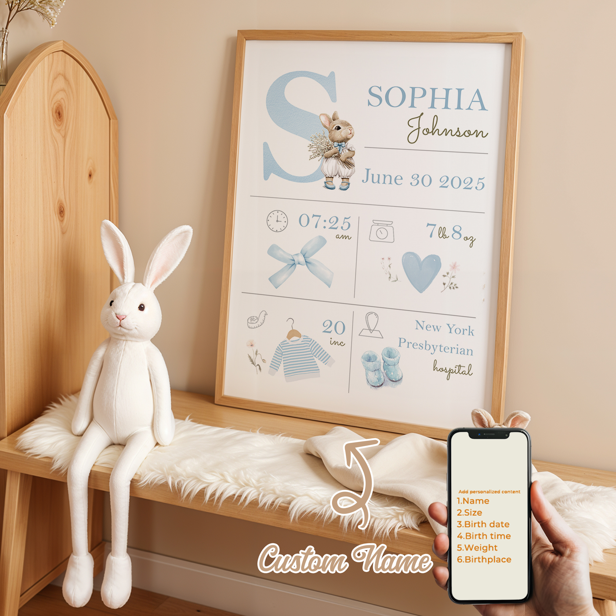 Personalized Custom Name Carto - Home Decor On Wall avis et prix