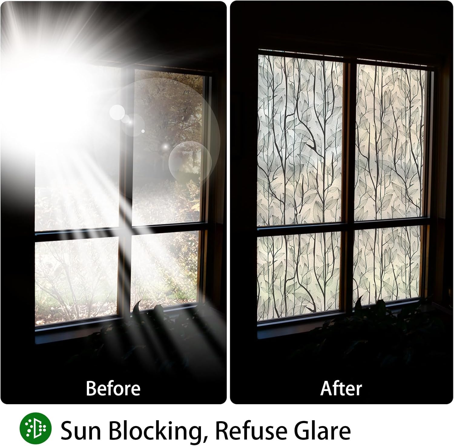 Decorative Stained Glass Windo - Home Decor In avis et prix