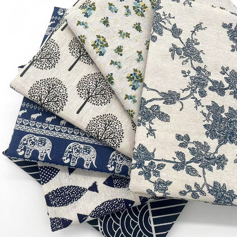 Retro Boho Floral Cotton Linen - Home Decor In avis et prix