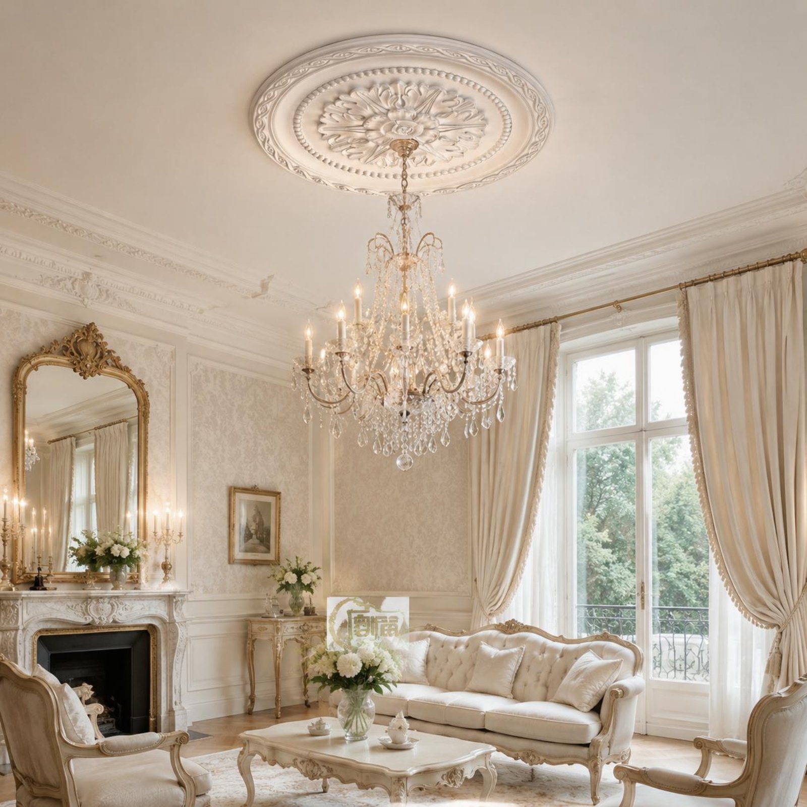 Ceiling Medallion European Des - Home Decor In avis et prix