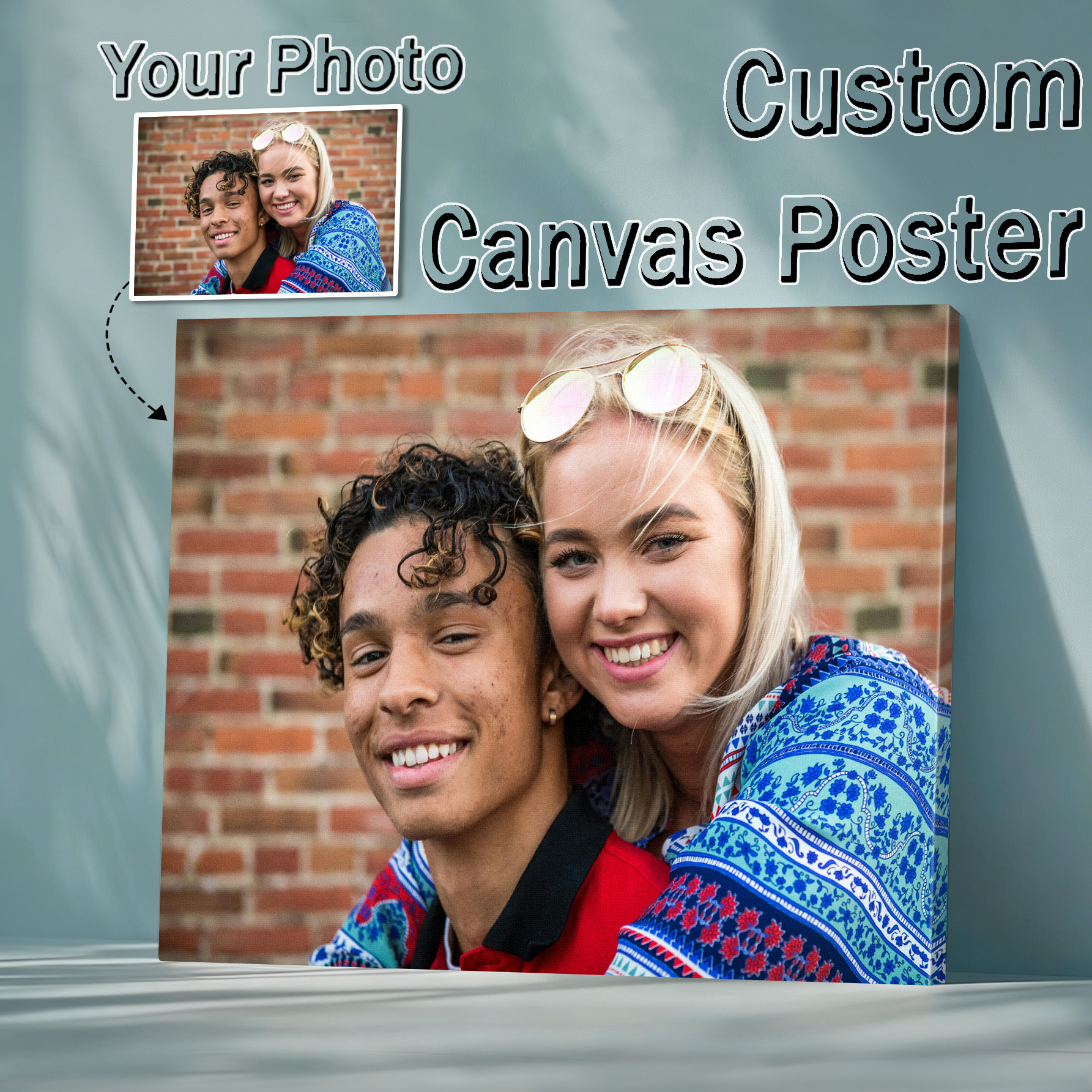 1Pc Personalized Custom Canvas - Home Decor Unique Items avis et prix