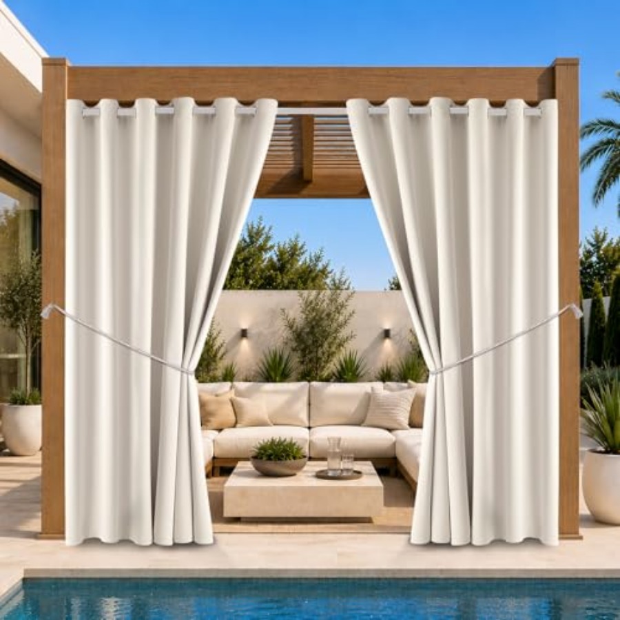 Waterproof Outdoor Curtain W84 - Home Decor Curtains avis et prix