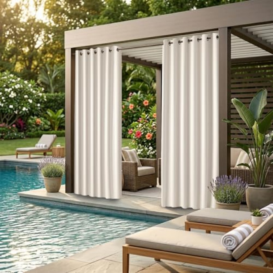 Waterproof Outdoor Curtain W84 - Home Decor Curtains avis et prix