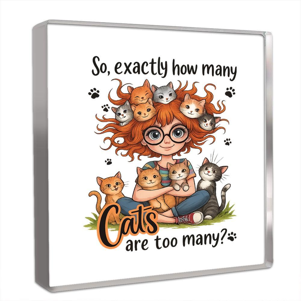 Cute Acrylic Cat Desk Decor, C - Home Decor How To avis et prix