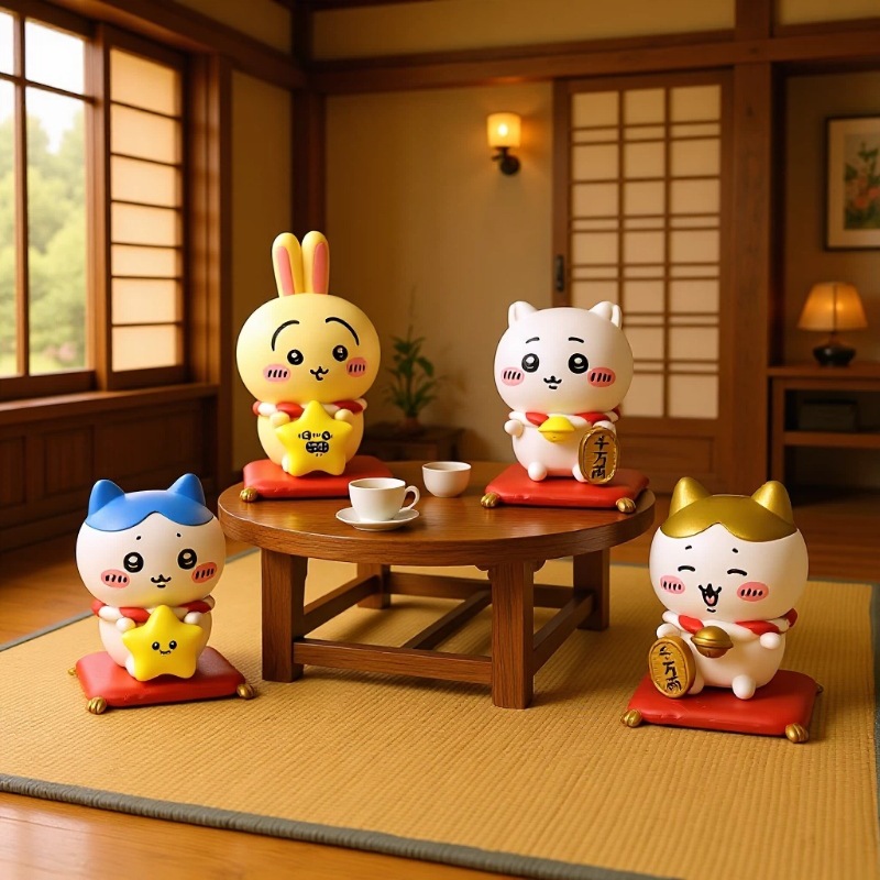 Kawaii CKW Lucky Cat Figurine  - Home Decor Unique Items avis et prix