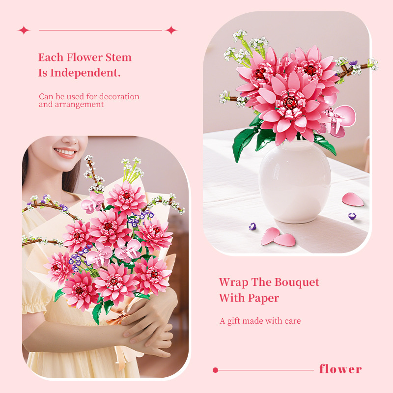 City Bunch of Flowers Building - Home Decor Diy Ideas avis et prix