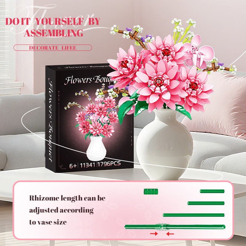 City Bunch of Flowers Building - Home Decor Diy Ideas avis et prix