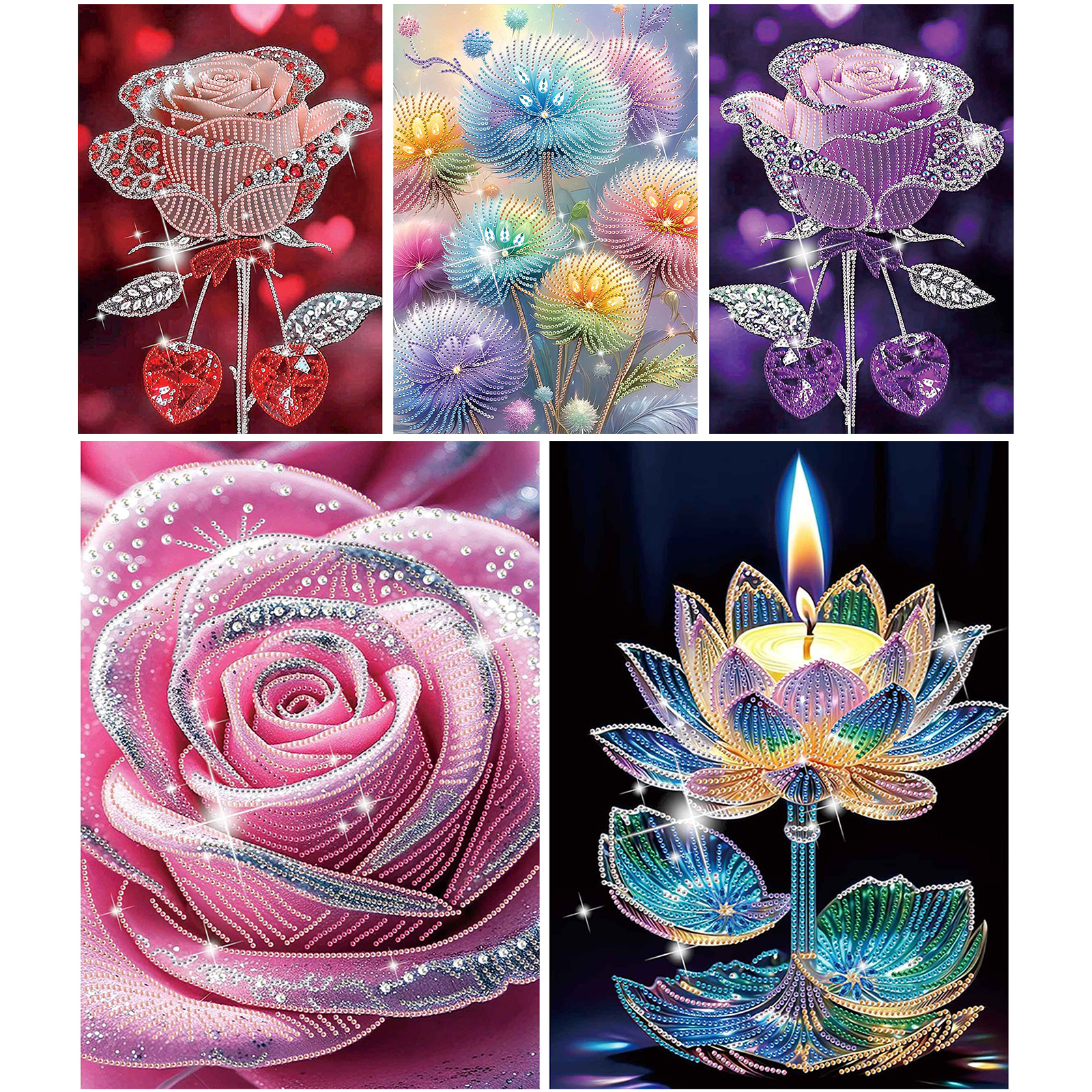 Dreamy Flower Partial DIY 5D S - Home Decor Diy Ideas avis et prix