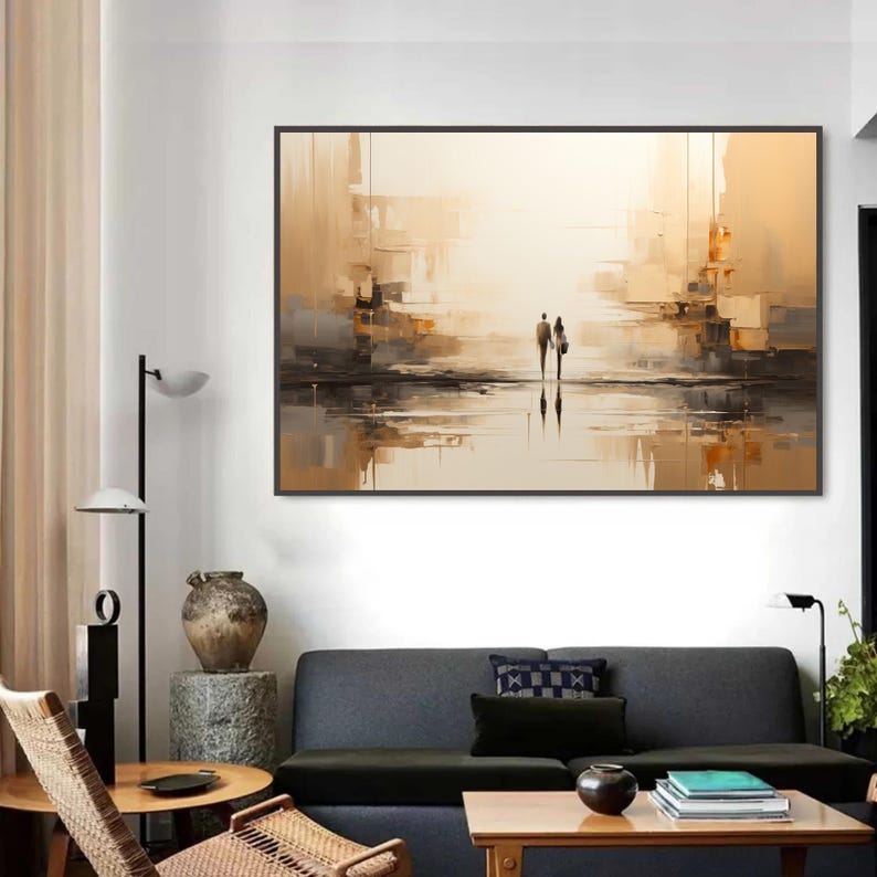 100% Handmade Modern Abstract  - Abstract Oil Painting avis et prix